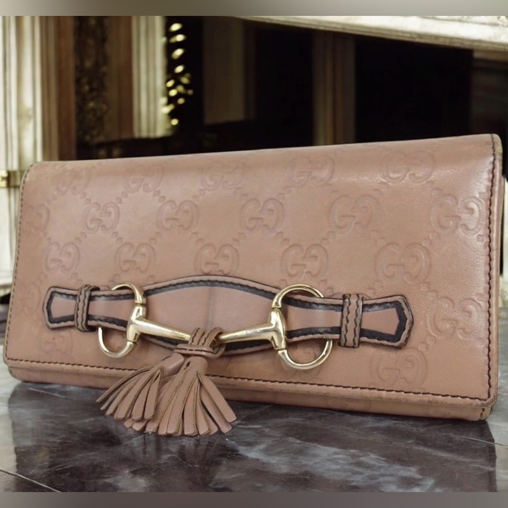 GUCCI Guccissima Leather Wallet on Chain π - Picture 2 of 16